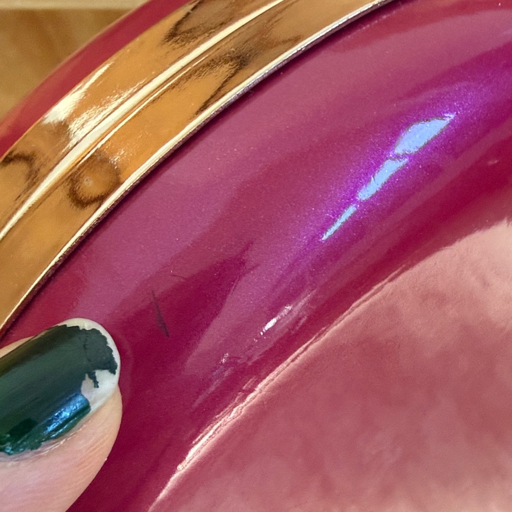 Pink Round Clutch Bag - Picture 7 of 9